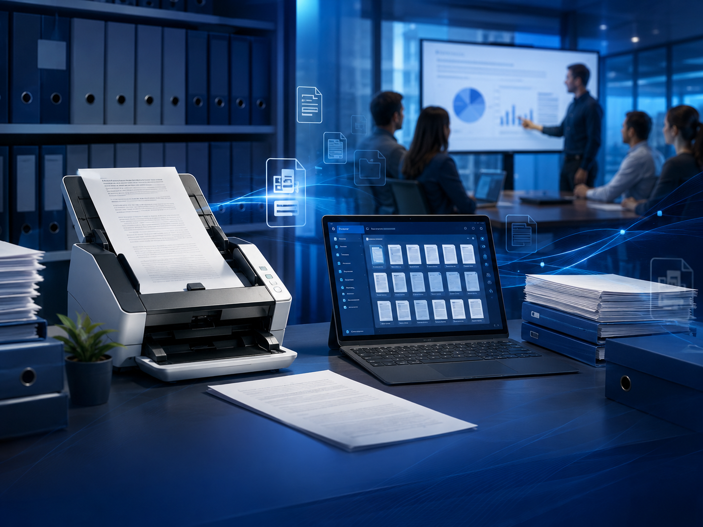 Digitalização e treinamento corporativo